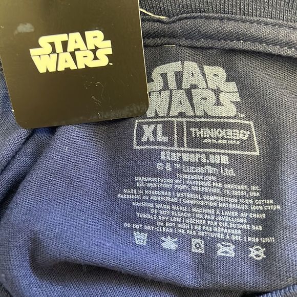 Disney Star Wars T-Shirt Lucas fils XL dark Blue - Picture 7 of 7